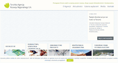 Desktop Screenshot of klastry.tarr.org.pl